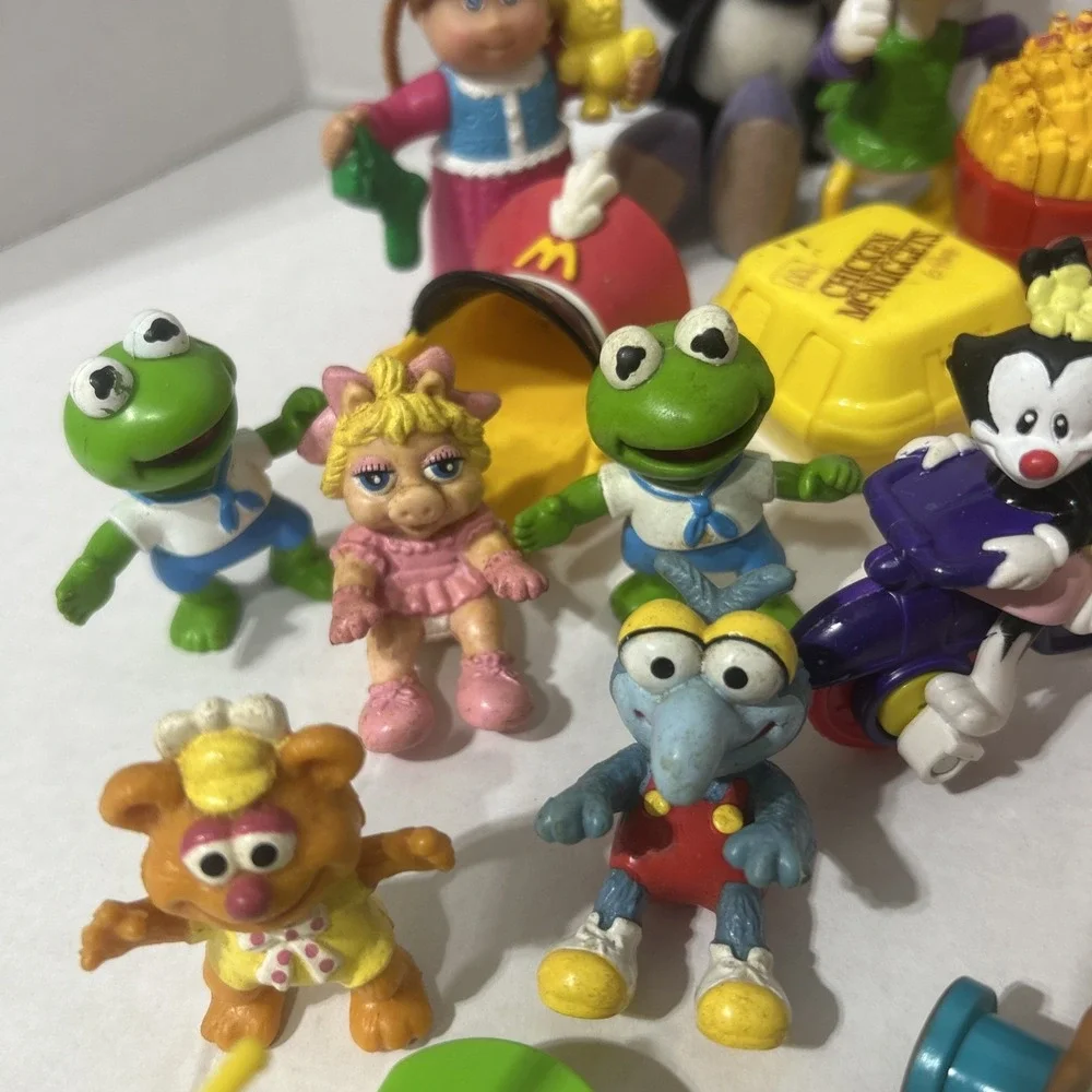 Vintage 80s 90s McDonald's Happy Meal Toy Lot Disney Animaniacs CPK Bobby